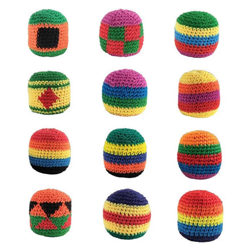12 - Pack Knitted Hacky Sacks - Hacky Supply CoHacky Supply Co