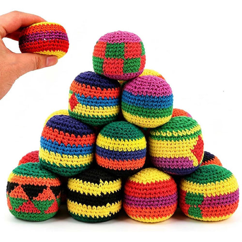 12 - Pack Knitted Hacky Sacks - Hacky Supply CoHacky Supply Co